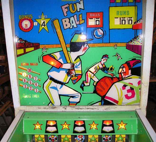 Fun Ball Pinball By Midway - Photo