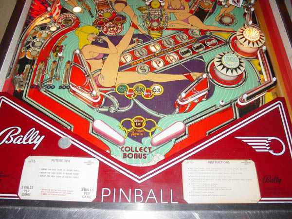 Future Spa Pinball By Bally - Photo