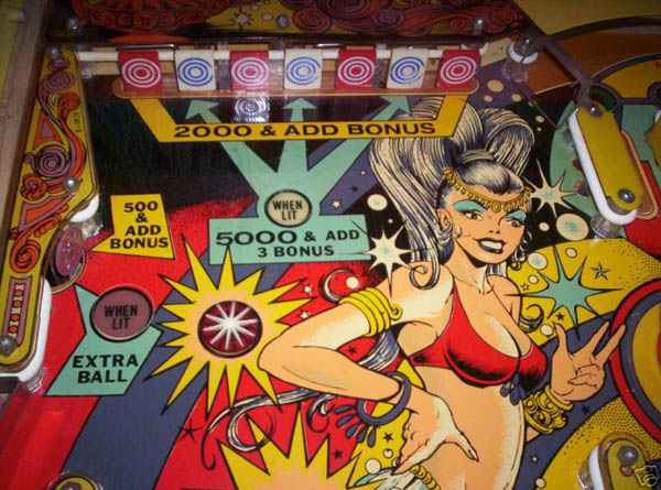 Genie Pinball By D. Gottlieb - Photo