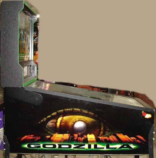 Godzilla Pinball By Sega - Photo