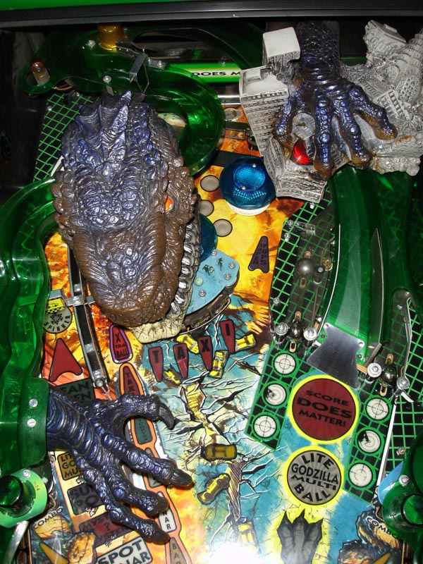 Godzilla Pinball By Sega - Photo