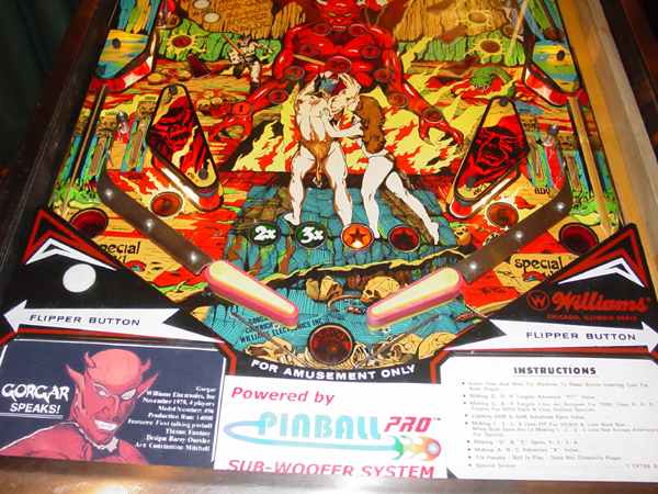 Gorgar - Pinball Image