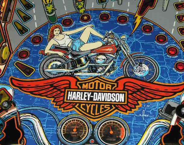 Harley Davidson Pinball By Bally - Photo