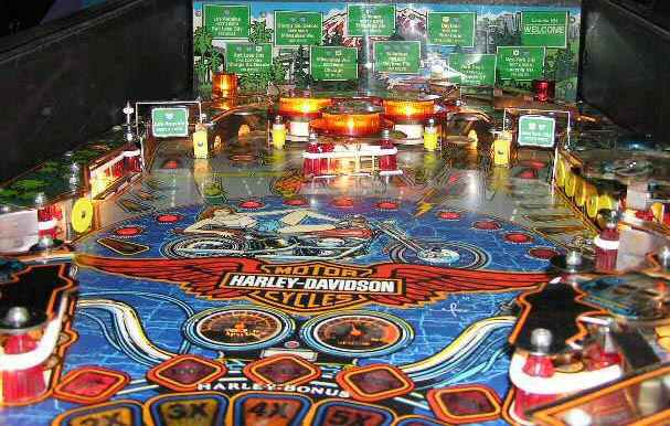 Harley Davidson Pinball By Bally - Photo