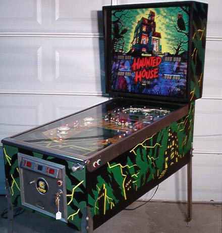 HAUNTED HOUSE Pinball Cushioned Flipper Armour 4 sets