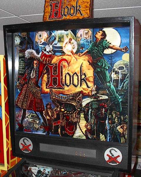 Hook Pinball By Data East - Photo
