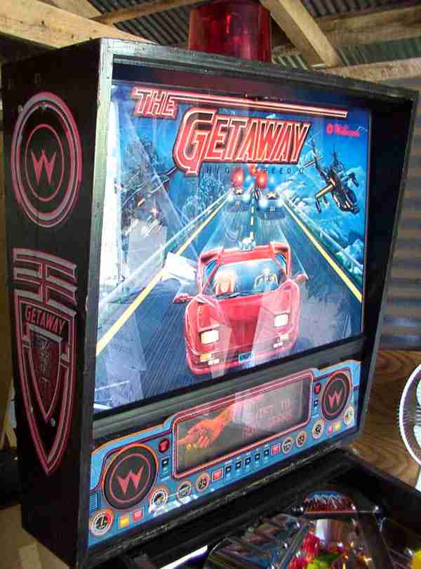 High Speed II The Getaway - Pinball Image