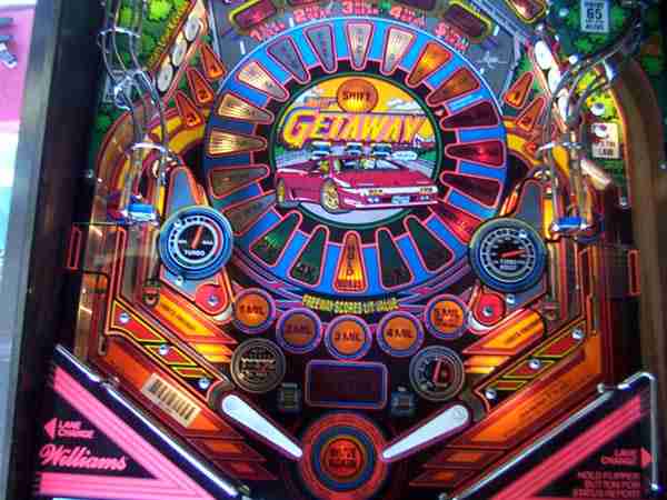 High Speed II The Getaway - Pinball Image