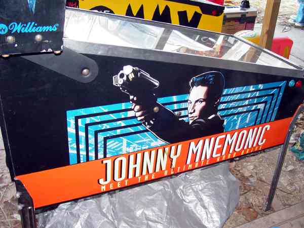 Johnny Mnemonic - Pinball Image