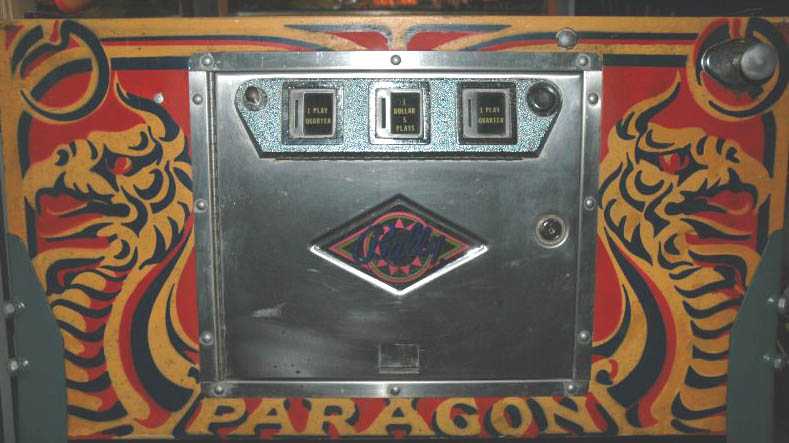 Paragon Pinball By Bally - Photo