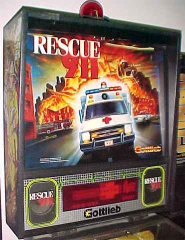 Rescue 911 Pinball By Gottlieb - Photo
