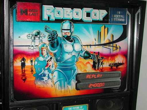 Robocop Pinball By Data East - Photo