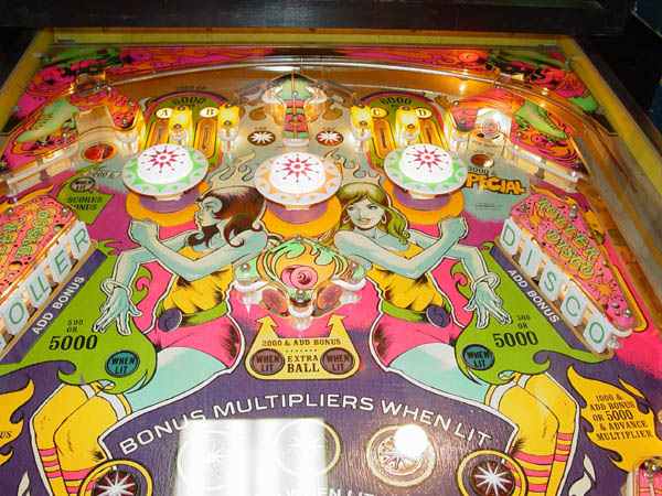 Roller Disco Pinball By D. Gottlieb & Company - Photo