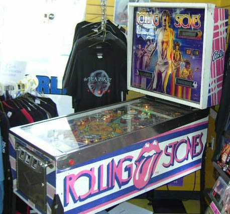 Rolling Stones Pinball By Bally - Photo