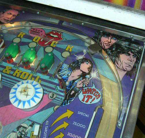 Rolling Stones Pinball By Bally - Photo