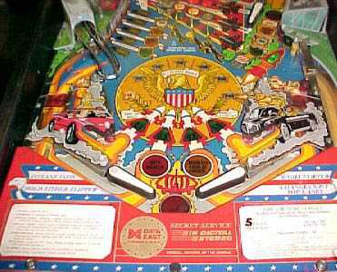 Secret Service Pinball By Data East