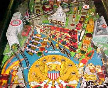 Secret Service Pinball By Data East