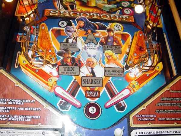 Sharkey's Shootout - Pinball Machine Image