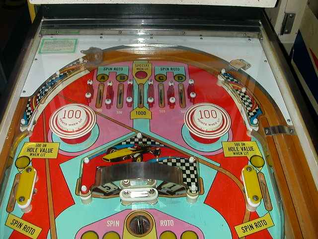 Spin Out Pinball By D. Gottlieb - photo