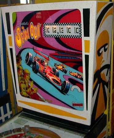 Spin Out Pinball By D. Gottlieb - photo