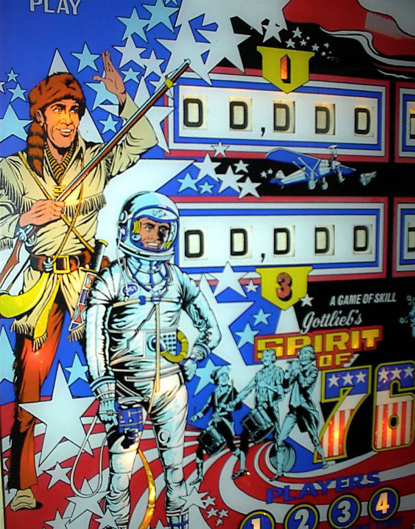 Spirit Of 76 Pinball By Gottlieb - Photo