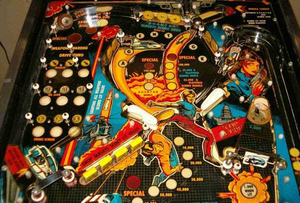 Spy Hunter Pinball By Bally - Photo