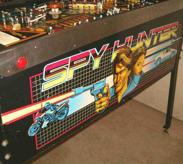 Spy Hunter Pinball By Bally - Photo