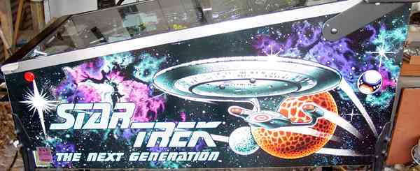 Star Trek The Next Generation - Pinball Machine Image