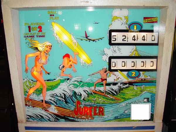 Surfer Pinball By D. Gottlieb - Photo