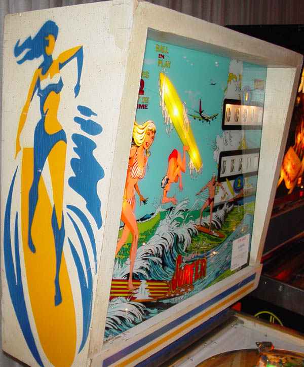 Surfer Pinball By D. Gottlieb - Photo