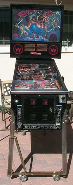 Swords Of Fury Pinball By Williams - Photo