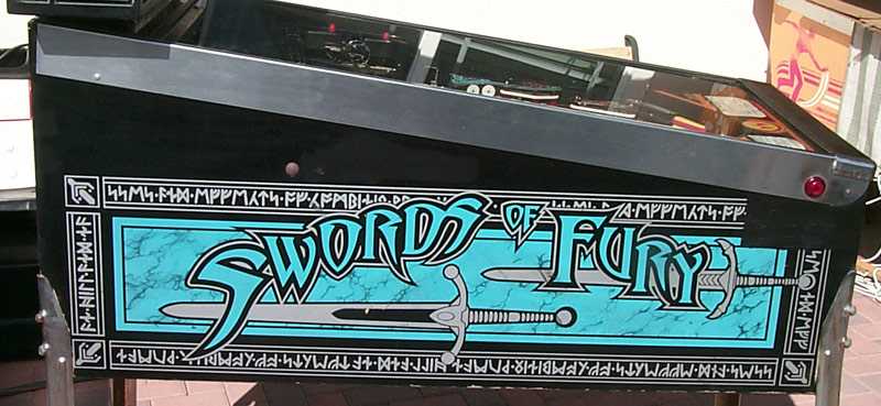 Swords Of Fury Pinball By Williams - Photo