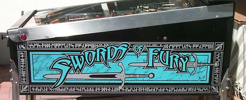 Swords Of Fury Pinball By Williams - Photo