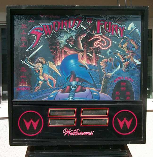 Swords Of Fury Pinball By Williams - Photo