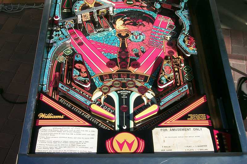 Swords Of Fury Pinball By Williams - Photo