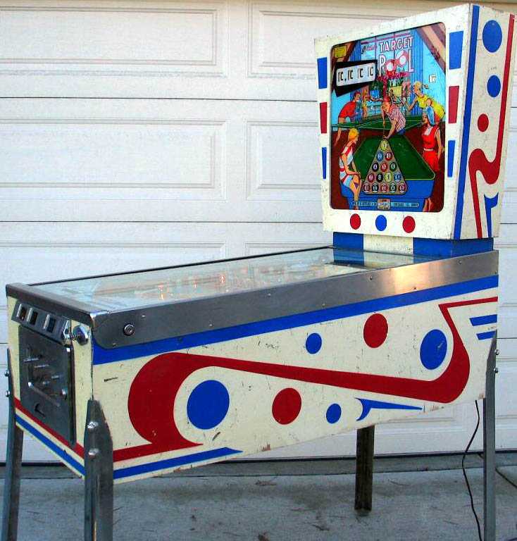 Target Pool Pinball By D. Gottlieb & Company