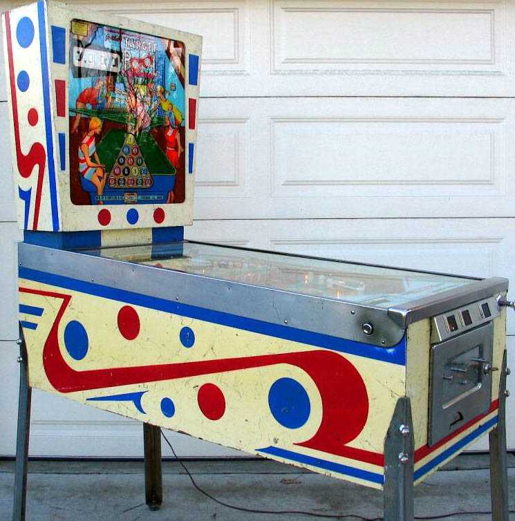 Target Pool Pinball By D. Gottlieb & Company