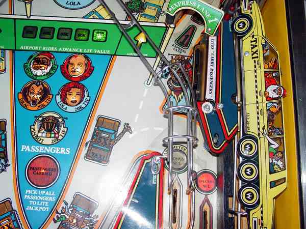 Taxi - Pinball Machine Image