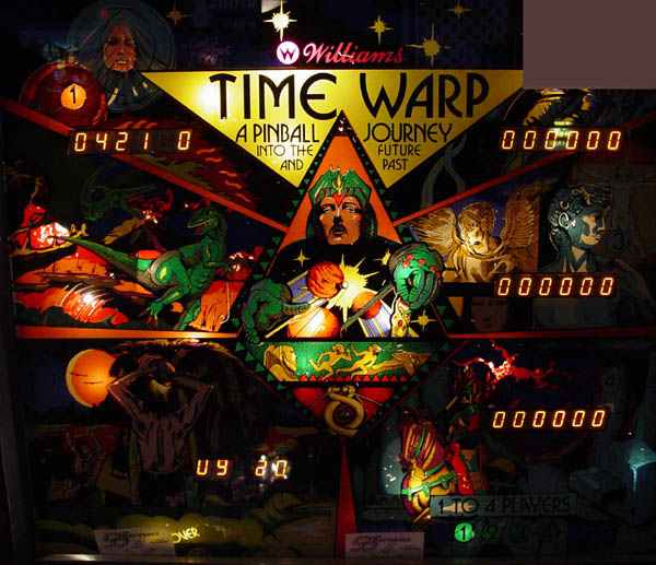 Time Warp Pinball By Williams - Photo
