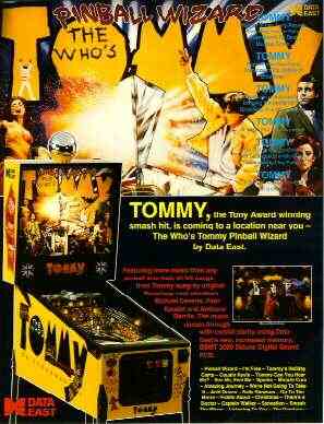 Tommy - Pinball Machine Image