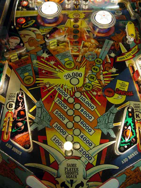 Buck Rogers Pinball - Pinball Image