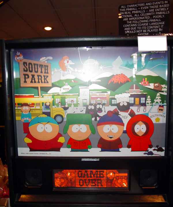 South Park - Pinball Machine Image