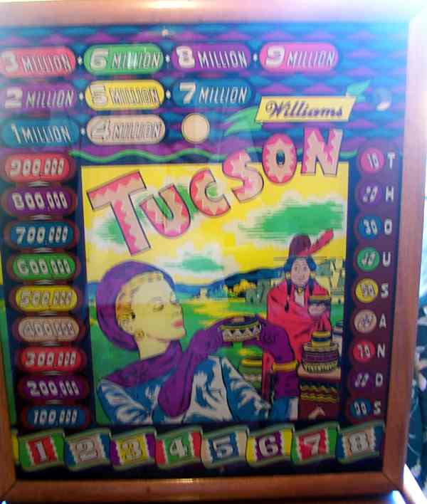 Tucson - Pinball Machine Image