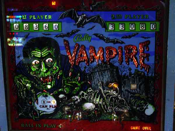 Vampire - Pinball Machine Image