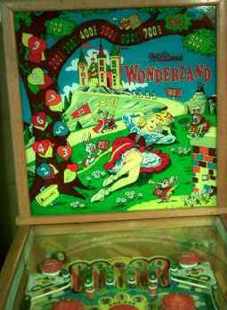 Wonderland Pinball By Williams - Photo