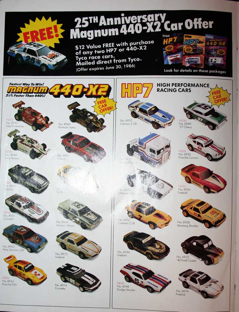 1980s tyco slot cars