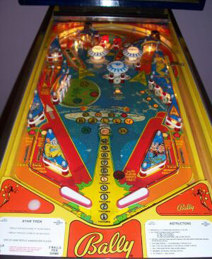 Star Trek Pinball By Bally 1978 - Photo