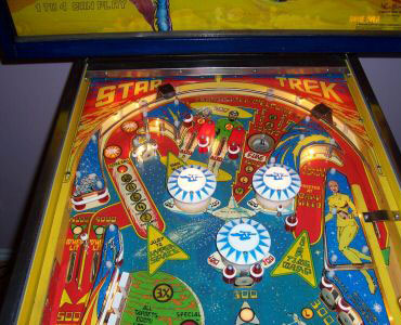 Star Trek Pinball By Bally 1978 - Photo