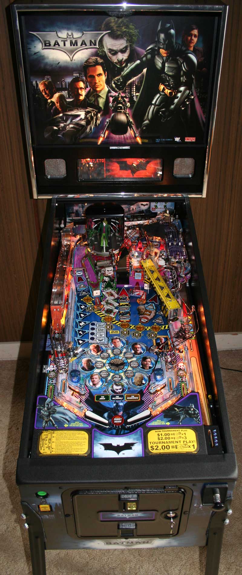 Batman The Dark Kinght Pinball By Stern - Photo