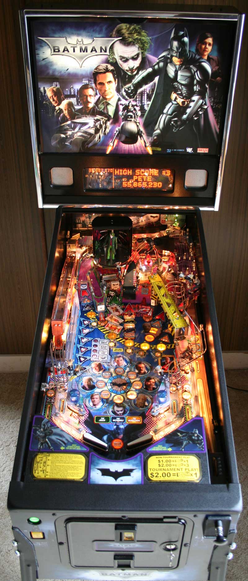 Batman The Dark Kinght Pinball By Stern - Photo